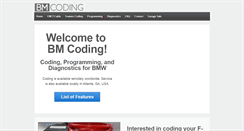 Desktop Screenshot of bmcoding.com